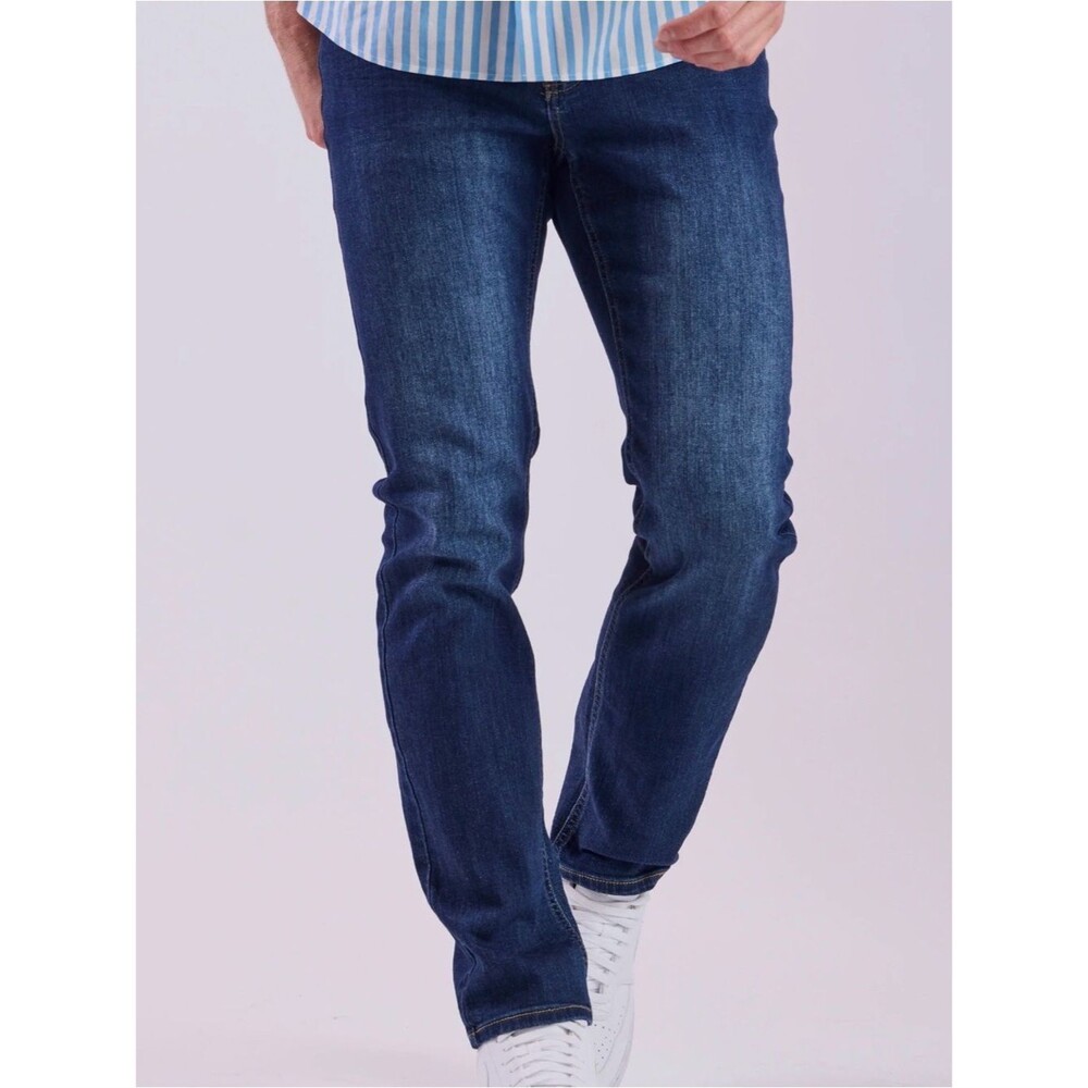 Paisley & Gray Men’s Slim Straight Indigo Jeans